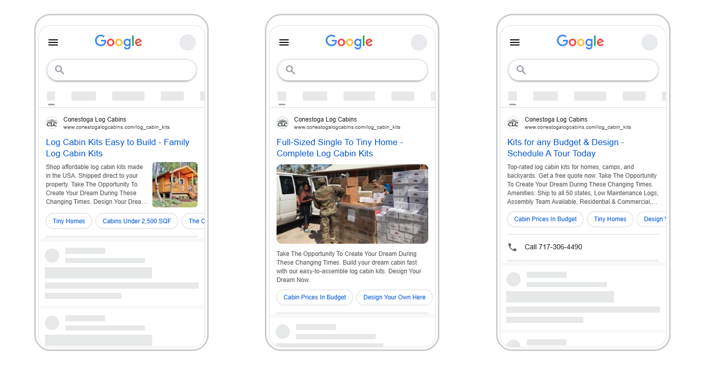 paid search ad previews