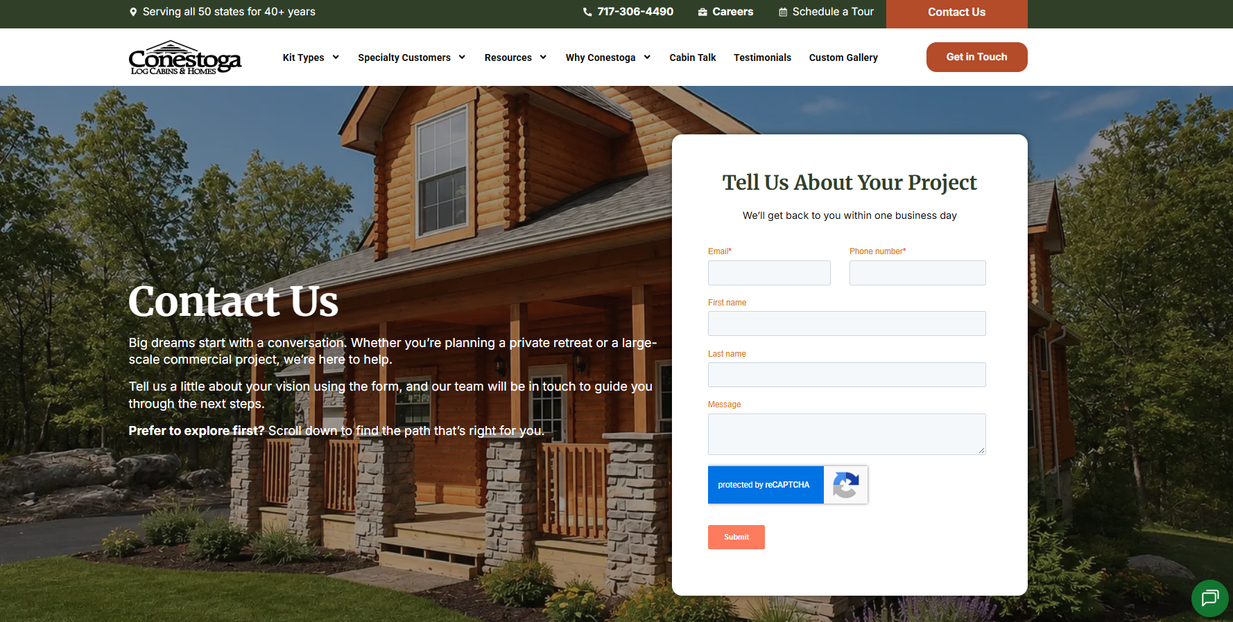 paid search landing page